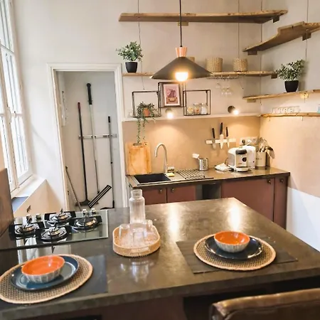 Zencolbert - T3 - Cathedrale - Wifi - Tv アパート トゥール