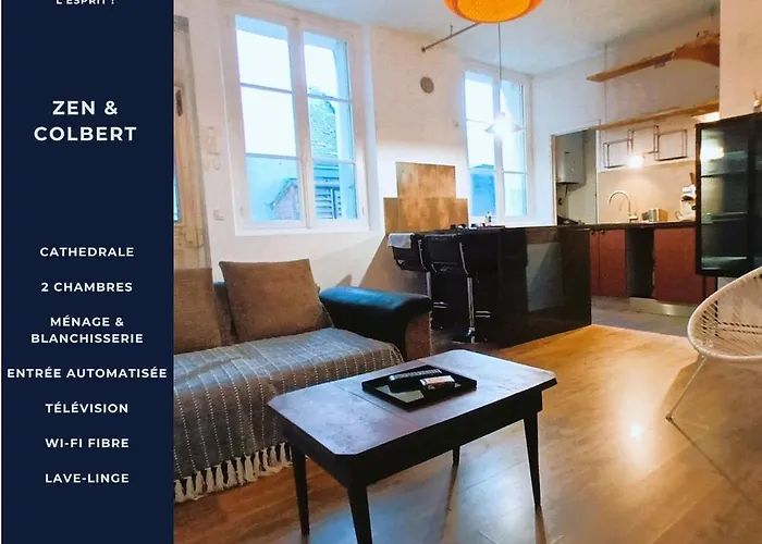 Zencolbert - T3 - Cathedrale - Wifi - Tv Διαμέρισμα